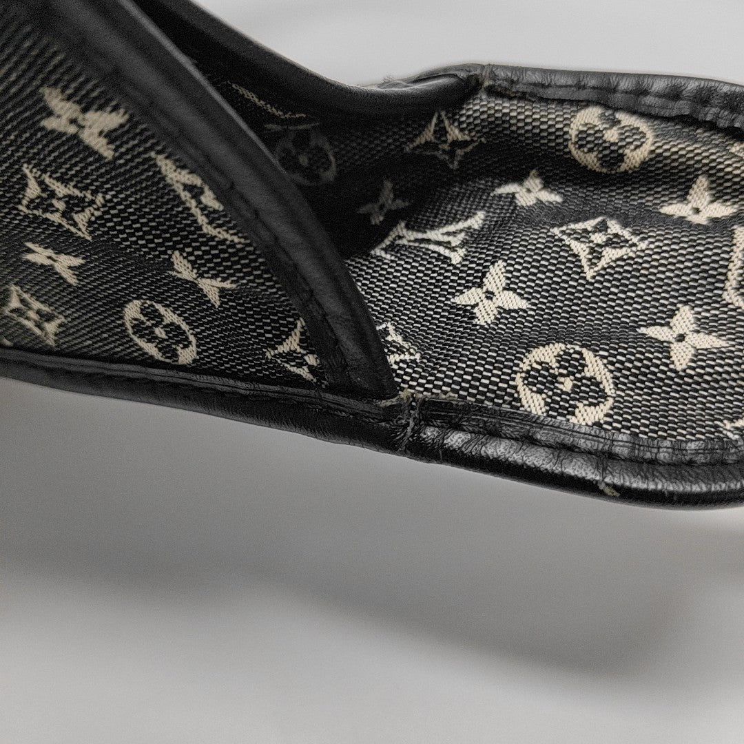 MARY KATE Monogram Canvas Gray