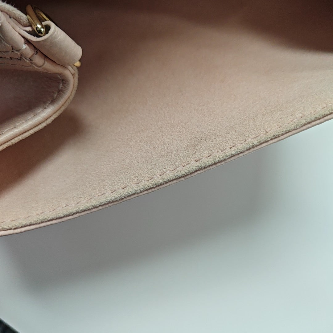 BACKUP Monogram Calfskin Pink