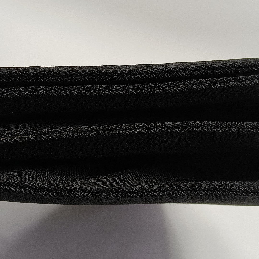 Fabric Top Handle Bag Black