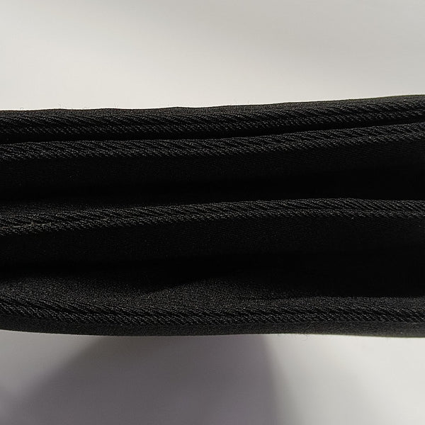 Fabric Top Handle Bag Black