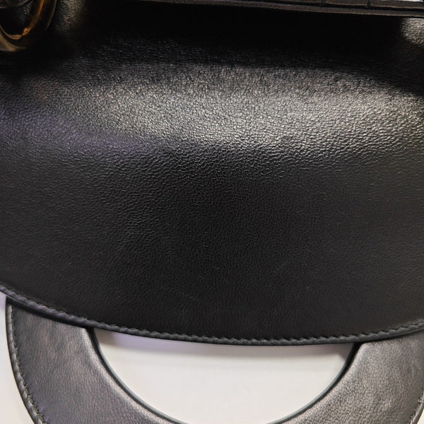 Lady Dior Small Cannage Lambskin Black