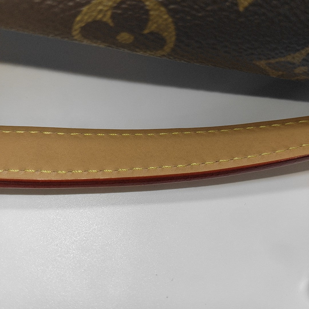 DIANE Nano Monogram Coated Canvas Brown