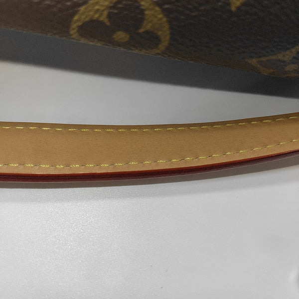 DIANE Nano Monogram Coated Canvas Brown