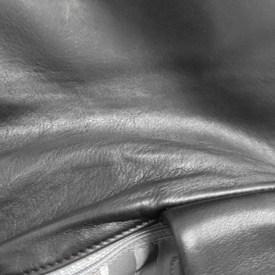 LUXURY LINE Large Lambskin Black