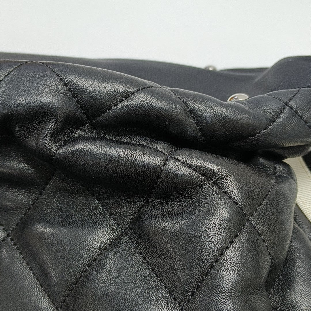 Quilted Lambskin Black