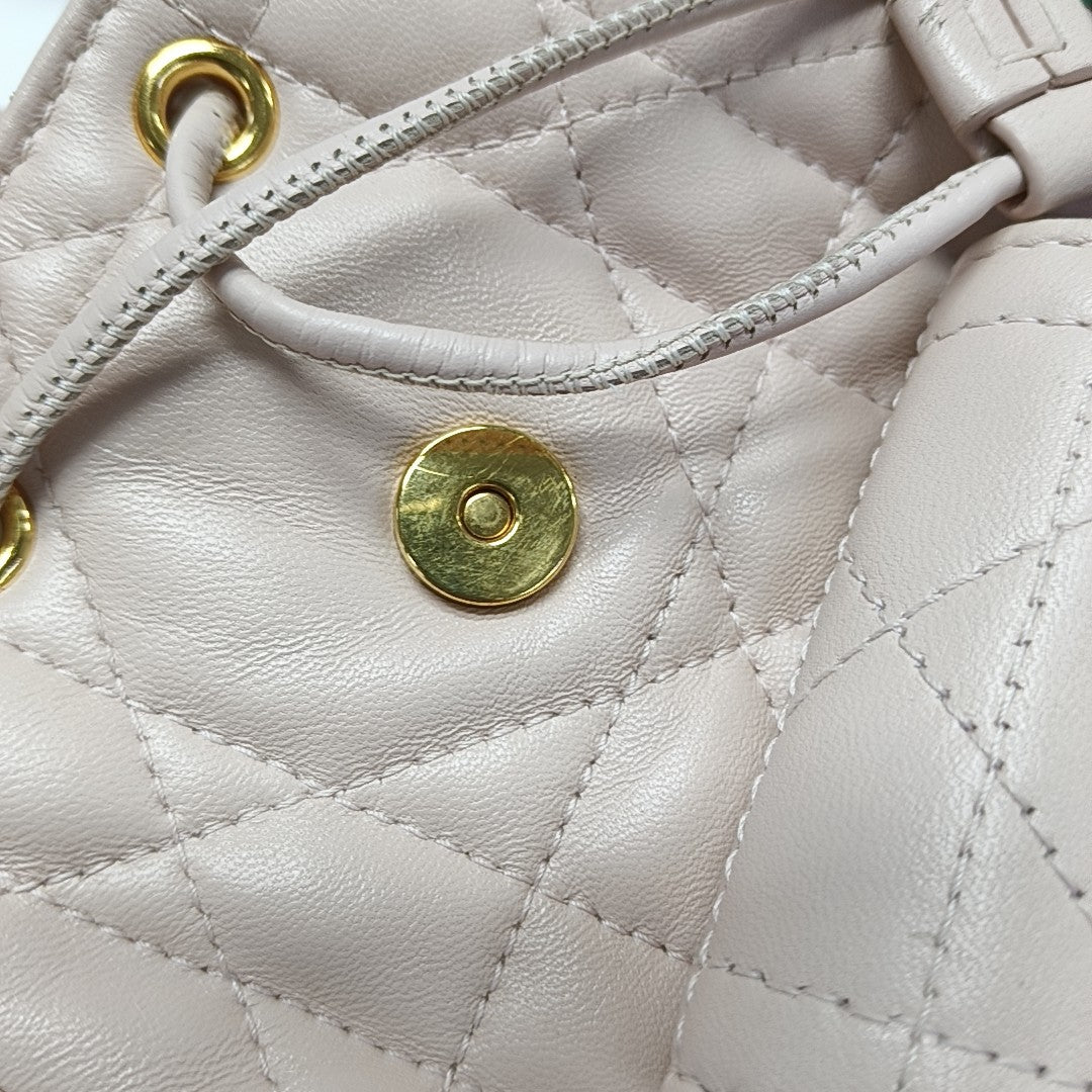 Dior Caro Small Cannage Lambskin Pink
