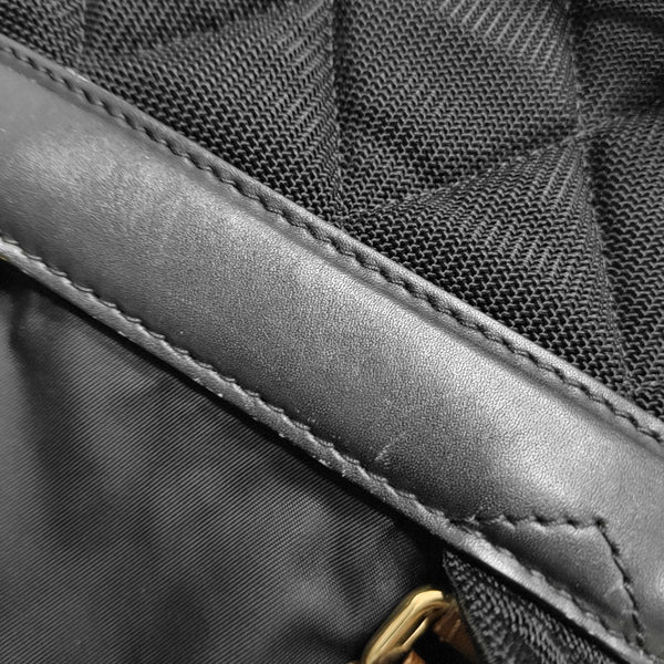 The Rucksack Nylon Black