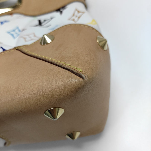 LV × TM JUDY MM Monogram Coated Canvas White