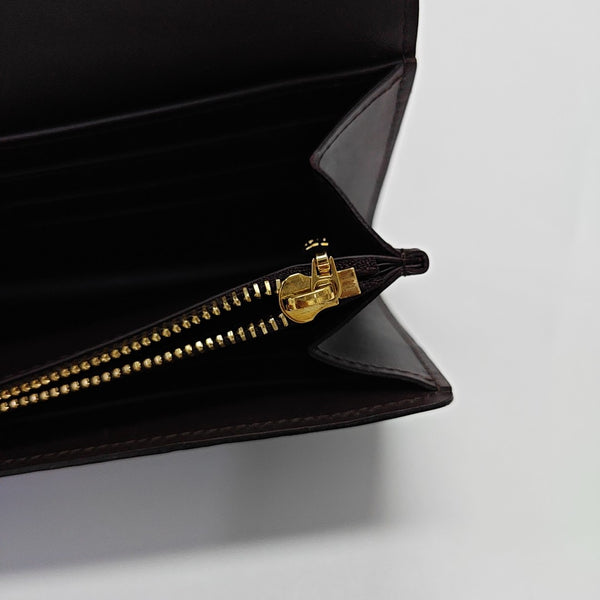 SARAH Patent Leather Red Wallet