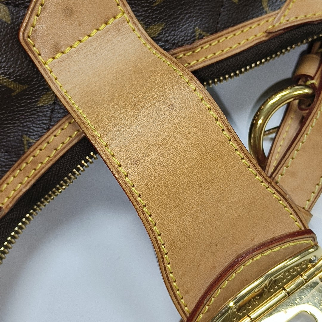 ETOILE CITY PM Monogram Coated Canvas Brown