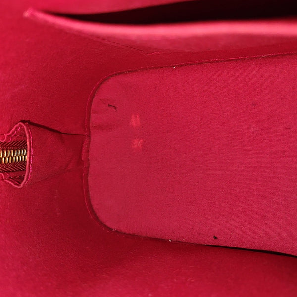 ALMA BB Monogram Patent Leather Red
