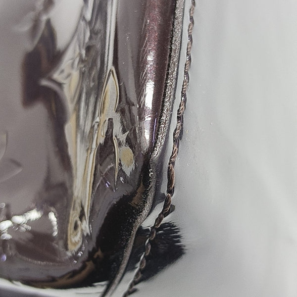 WILSHIRE MM Monogram Patent Leather Red