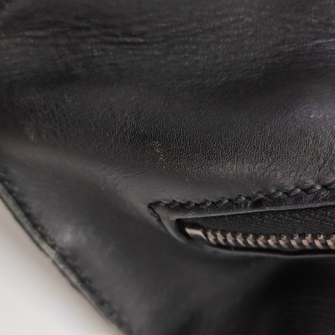 Monogram Canvas Tote Bag Black