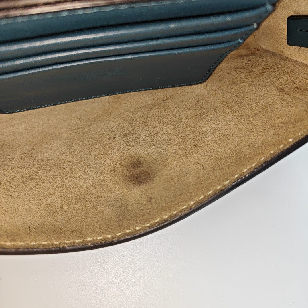 Faye Mini Calfskin Blue