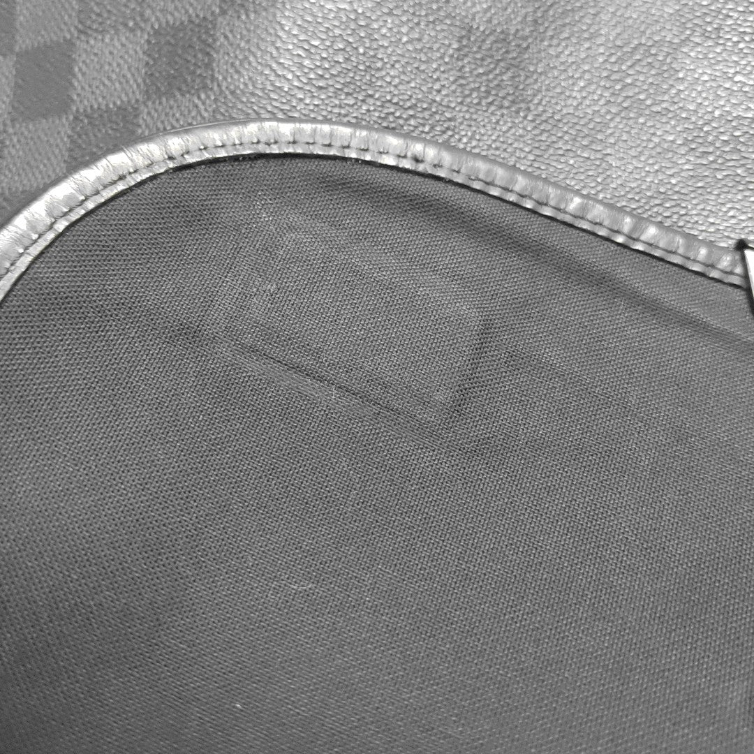 DANIEL Damier Graphite Coated Canvas Gray