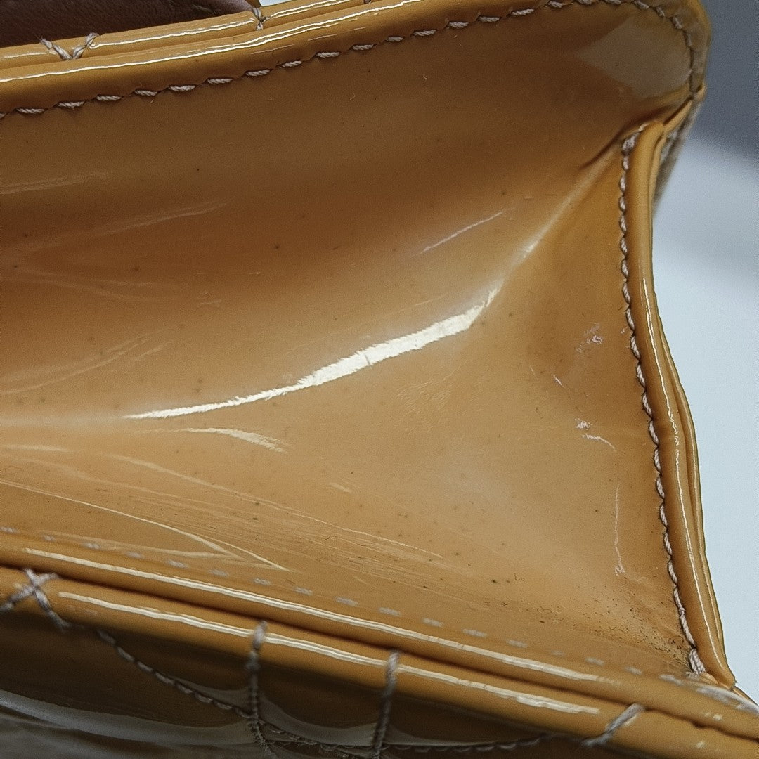 Rendez-Vous Cannage Patent Leather Yellow