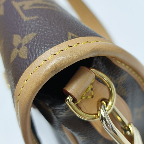 DIANE Monogram Coated Canvas Brown
