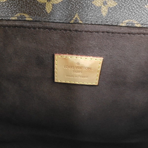 MÉTIS MM Monogram Coated Canvas Brown