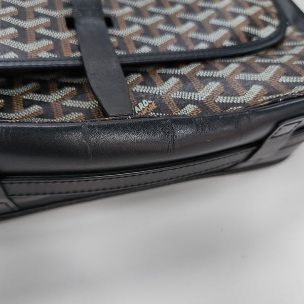 Belvedere Coated Canvas Black