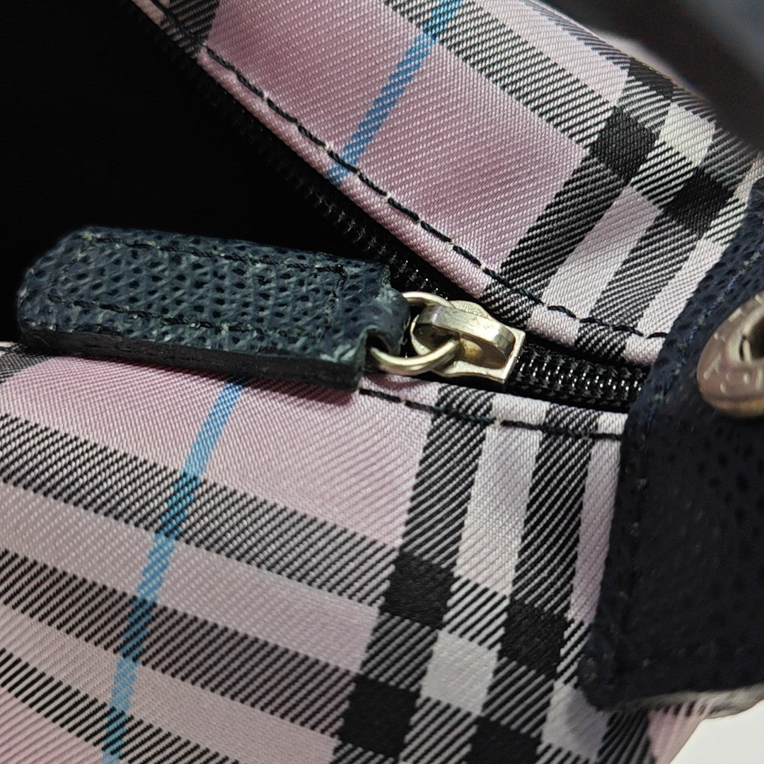 Canvas Top Handle Bag Pink