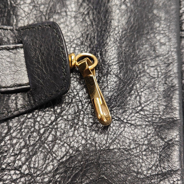 Classic City Small Lambskin Black