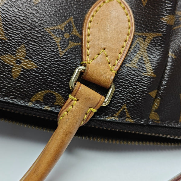 TURENNE Monogram Coated Canvas Brown