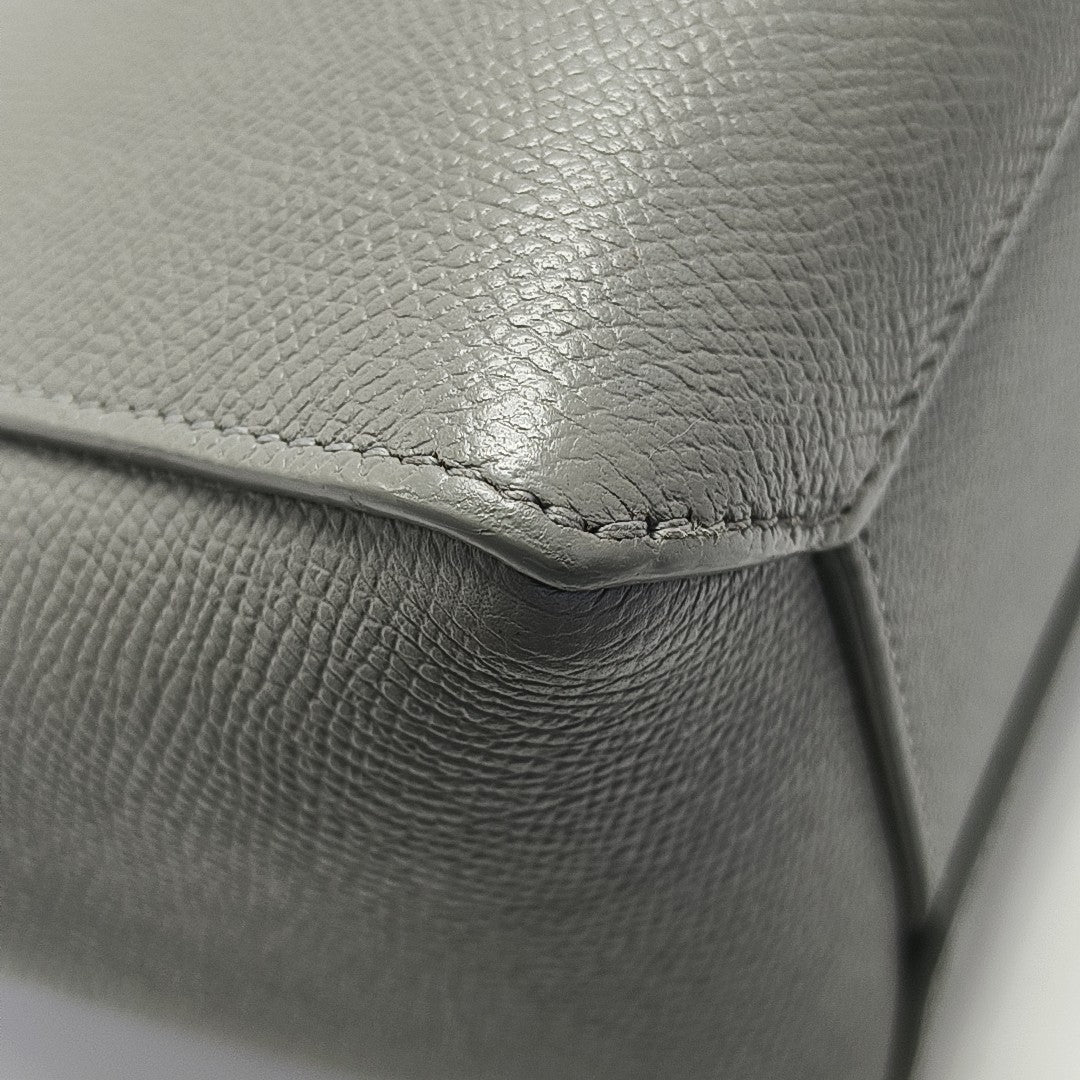 BELT Nano Calfskin Gray
