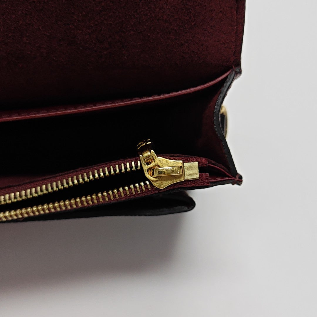 VAVIN Damier Ebene Coated Canvas Brown