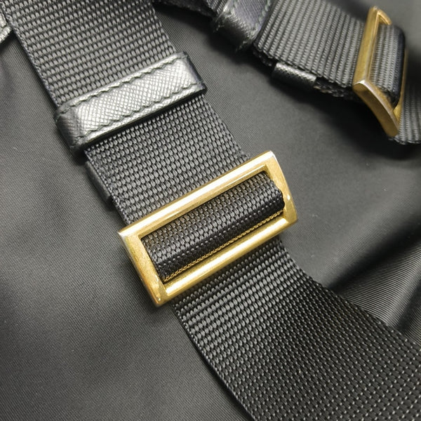 Nylon Backpack Black