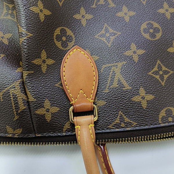 TURENNE MM Monogram Coated Canvas Brown