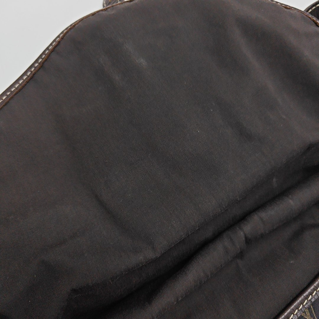 SAUMUR 28 Monogram Canvas Brown