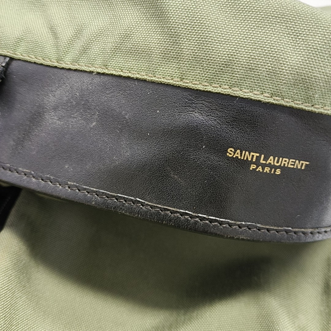 Canvas Backpack Green