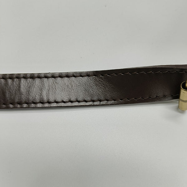 SPEEDY 25 Lona revestida Damier Ebene Marrón