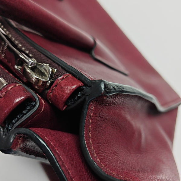 Calfskin Tote Bag Red