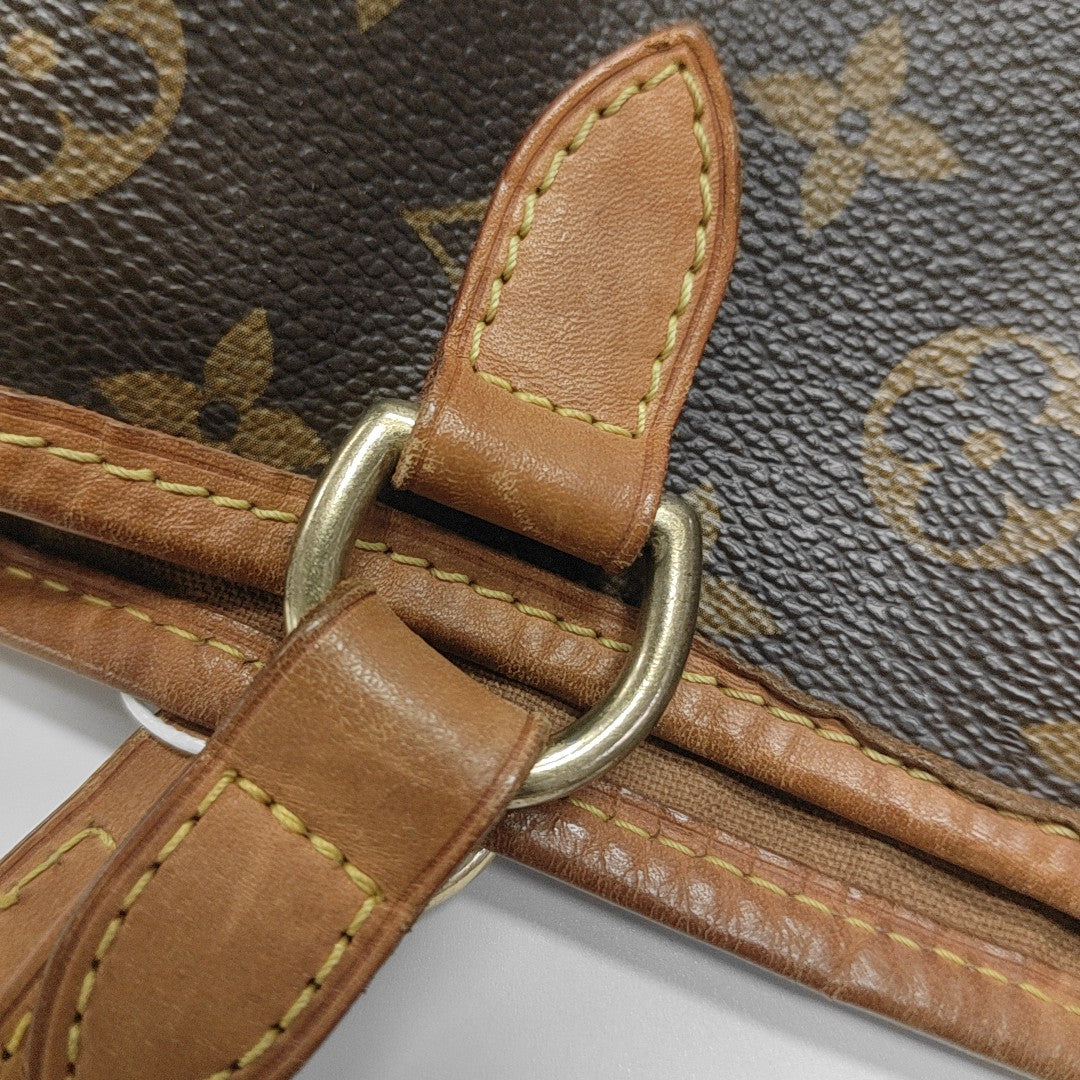 BATIGNOLLES GM Monogram Coated Canvas Brown