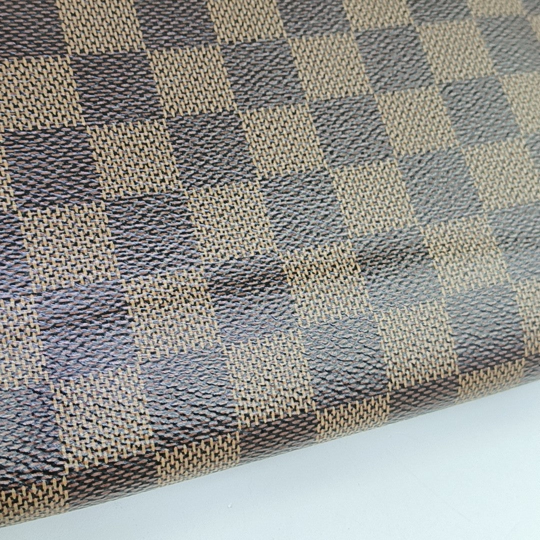 FÉLICIE Damier Ebene Coated Canvas Brown