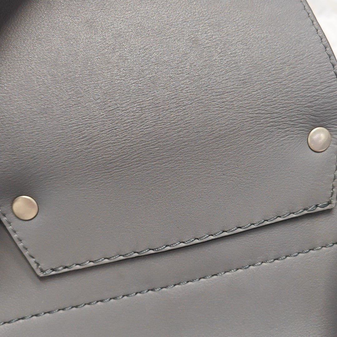 BIG BAG Small Calfskin Gray
