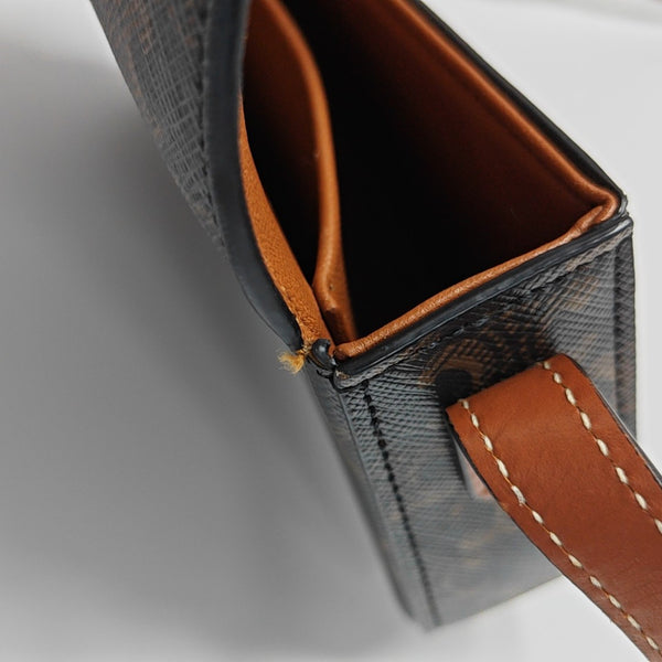 TRIOMPHE Teen Coated Canvas Black