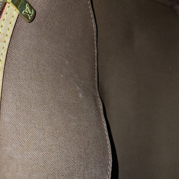 SPEEDY 25 Monogram Coated Canvas Brown