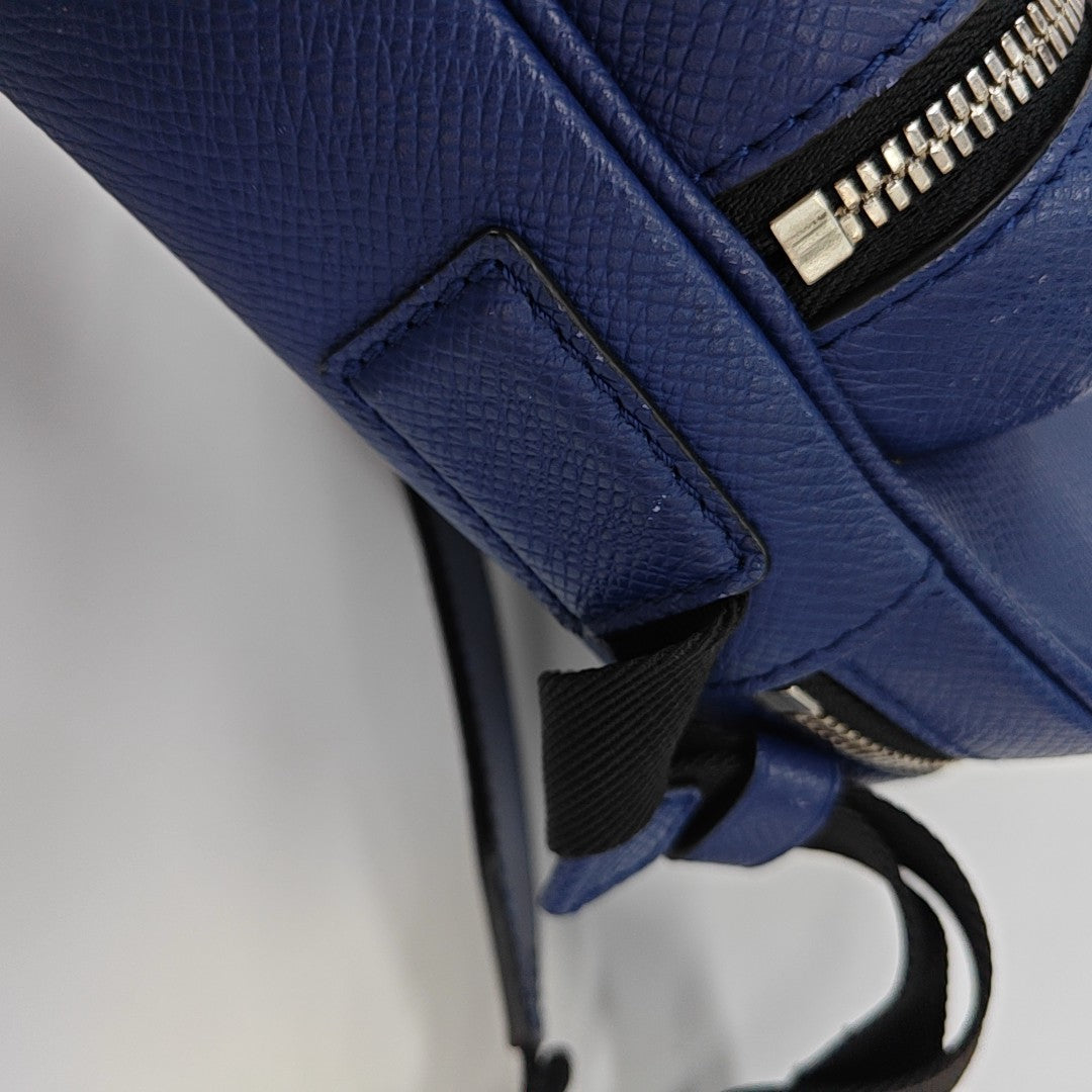 OUTDOOR PM Monogram Coated Canvas Blue
