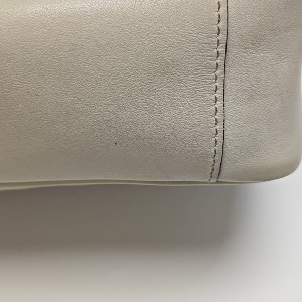 GG Marmont Medium Quilted Calfskin White