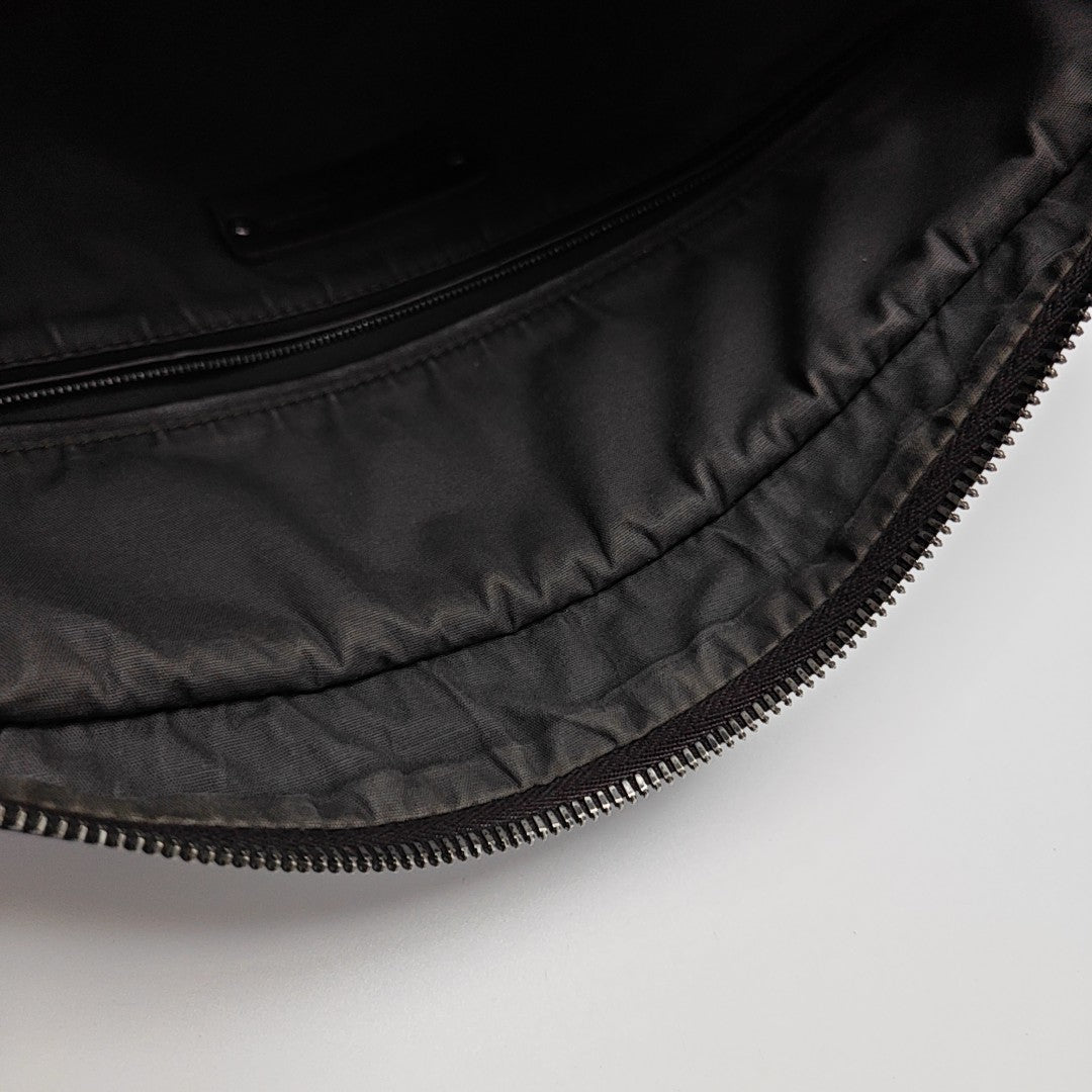 Calfskin Shoulder Bag Brown