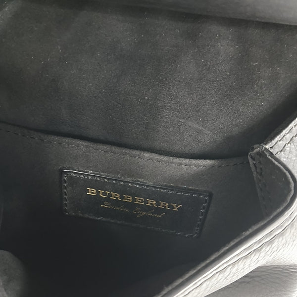 Calfskin Shoulder Bag Black