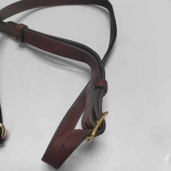 The Banner Medium Calfskin Red