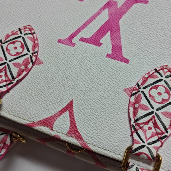 ONTHEGO PM Monogram Coated Canvas White