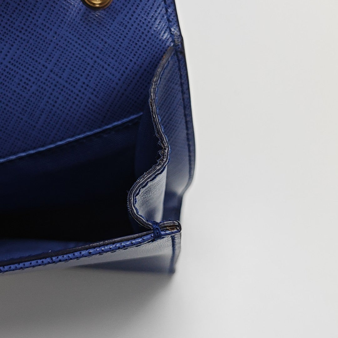Ginny Small Calfskin Blue