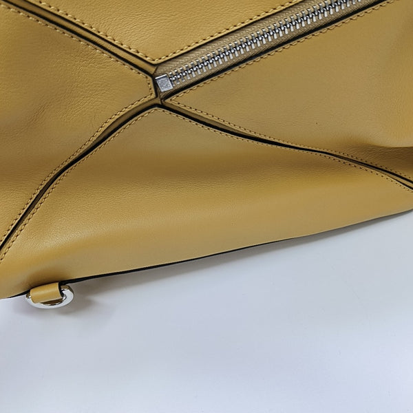 Puzzle Medium Calfskin Yellow