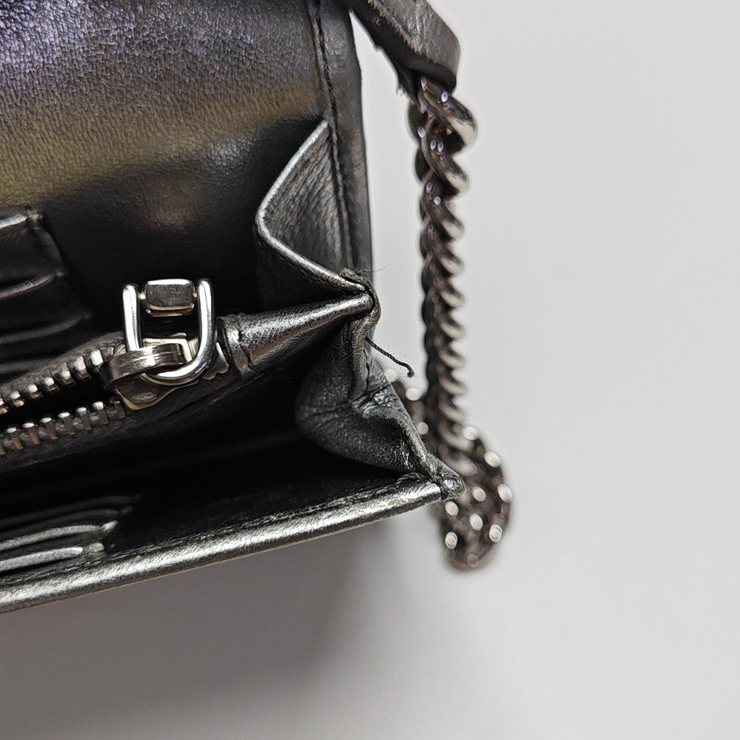 Miu Délice Lambskin Silver