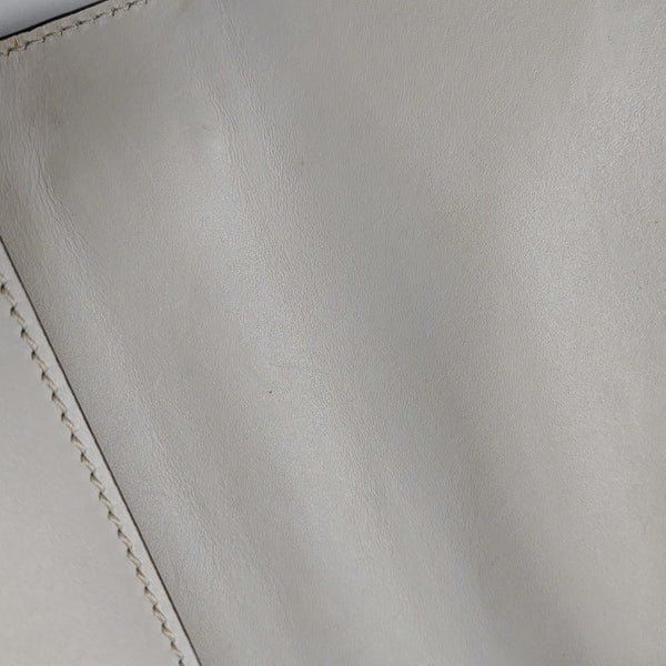 Sylvie Small Calfskin White