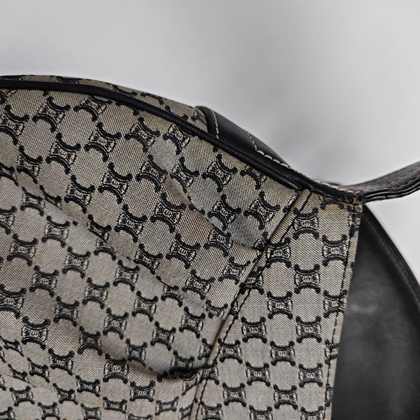 Canvas Top Handle Bag Gray